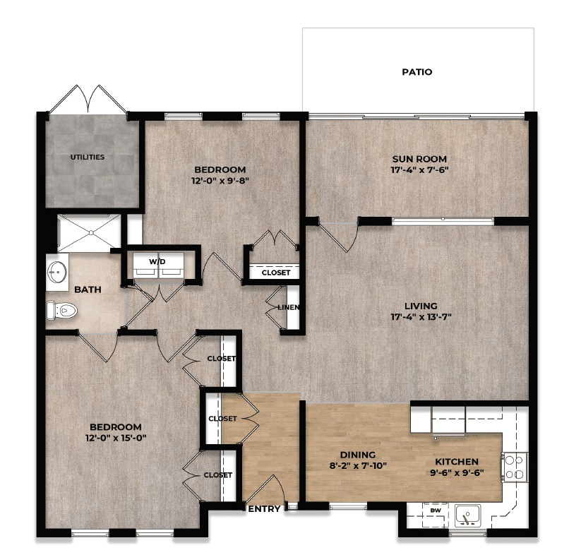 Lohman Two Bedroom